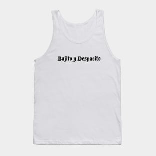 Bajito Y despacito - Low and Slow Mexican Lowrider Tank Top